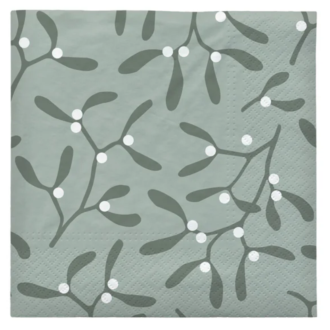 Mistletoe Paper Napkins